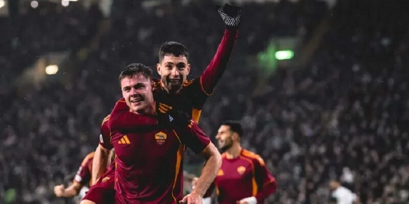 AS Roma đã vượt qua Celtic bằng đấu pháp chiến thuật hiệu quả